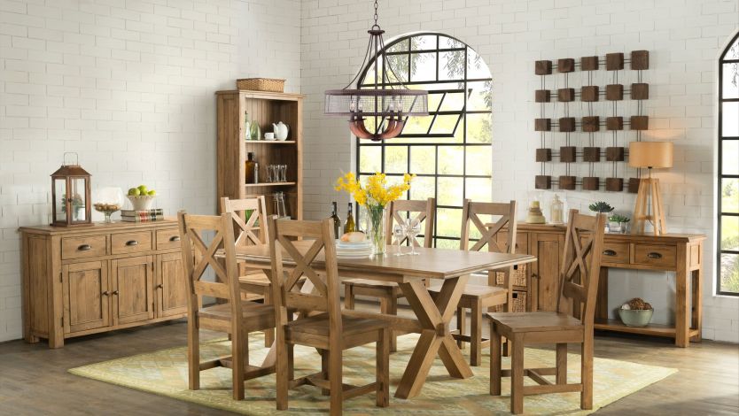 Oak Furniture Series: Rustic Oak Furniture