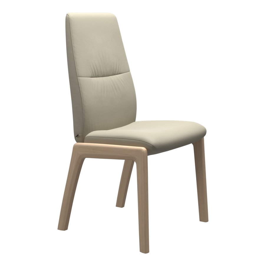 Stressless Stressless Mint High Back Dining Chair with Traditional Base