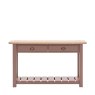 Woods Harrogate 2 Drawer Console in Clay