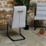 Ava Silver Dining Chair (Set of 2)