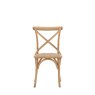 Woods Cradley Natural Dining Chair with Rattan Seat (Set of 2)