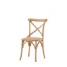Woods Cradley Natural Dining Chair with Rattan Seat (Set of 2)