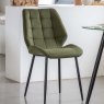 Woods Malvern Bottle Green Dining Chair (Set of 2)