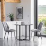 Woods Malvern Grey Dining Chair (Set of 2)