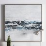 Woods Pacific Ocean Waves Framed Art