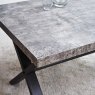 Industrial Concrete Effect 190cm Dining Table