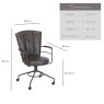 Woods Hardy Office Chair - Grey