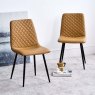 Ripley Mustard Dining Chairs (Set of 2)