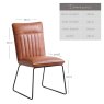 Hardy Dining Chair - Tan (Set of 2)
