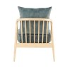 Ercol Aldbury Chair Fabric C Wood Finish