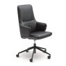 Stressless Mint Office Chair High Back with arms - Paloma Leather