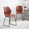 Clearance Callum Light Brown Dining Chair (Set of 2)