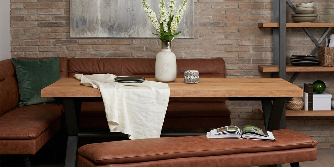 6 Dining Table With Bench Ideas For Dining In Casual Comfor