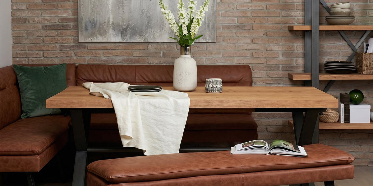 6 Dining Table With Bench Ideas For Dining In Casual Comfor