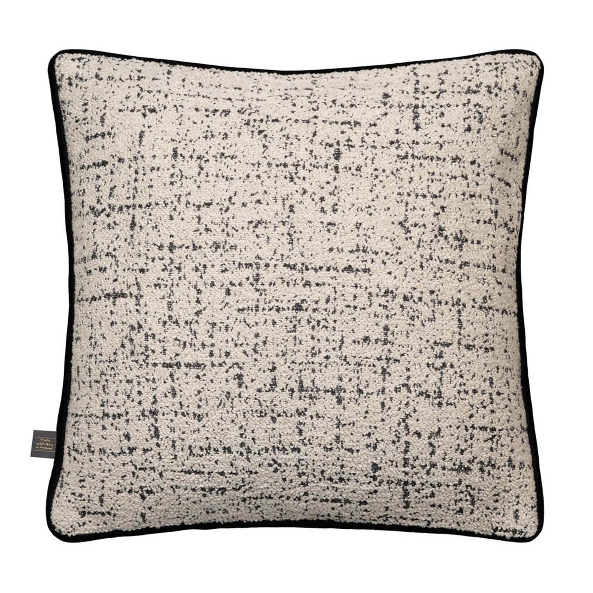 Coco Cushion - Cream/Black 43x43cm