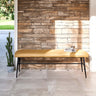 Ripley Flat Bench - Mustard
