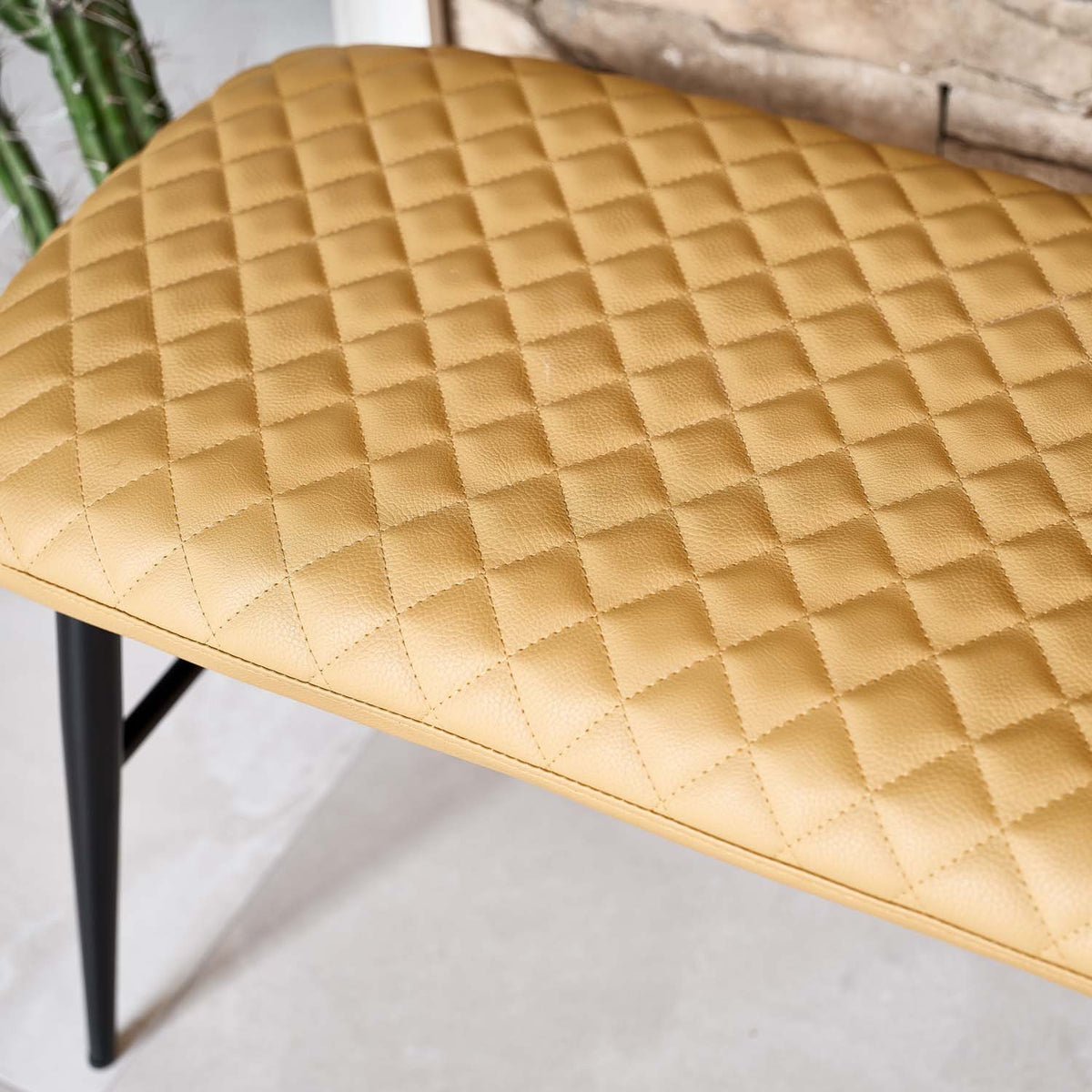Ripley Flat Bench - Mustard