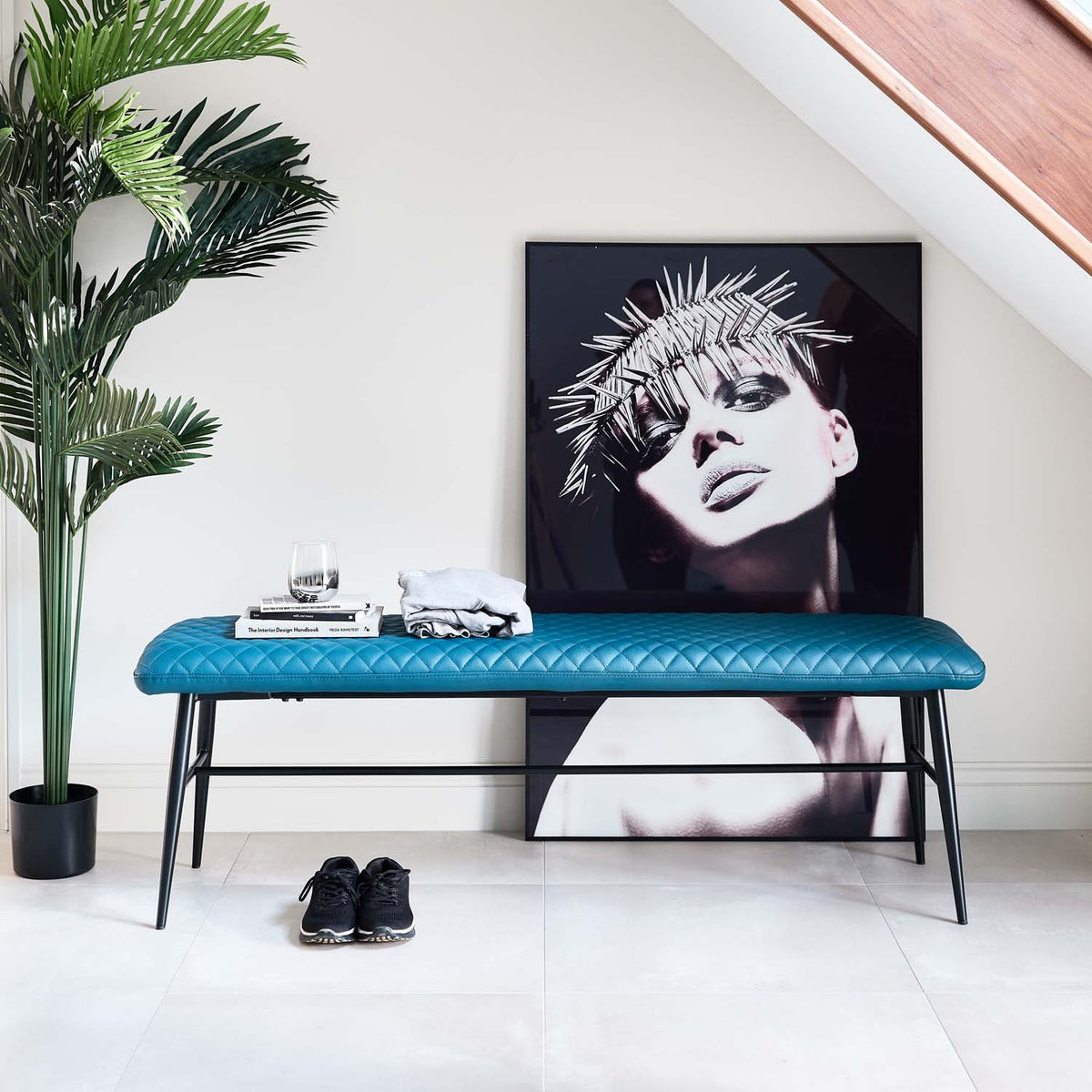 Ripley Flat Bench - Teal