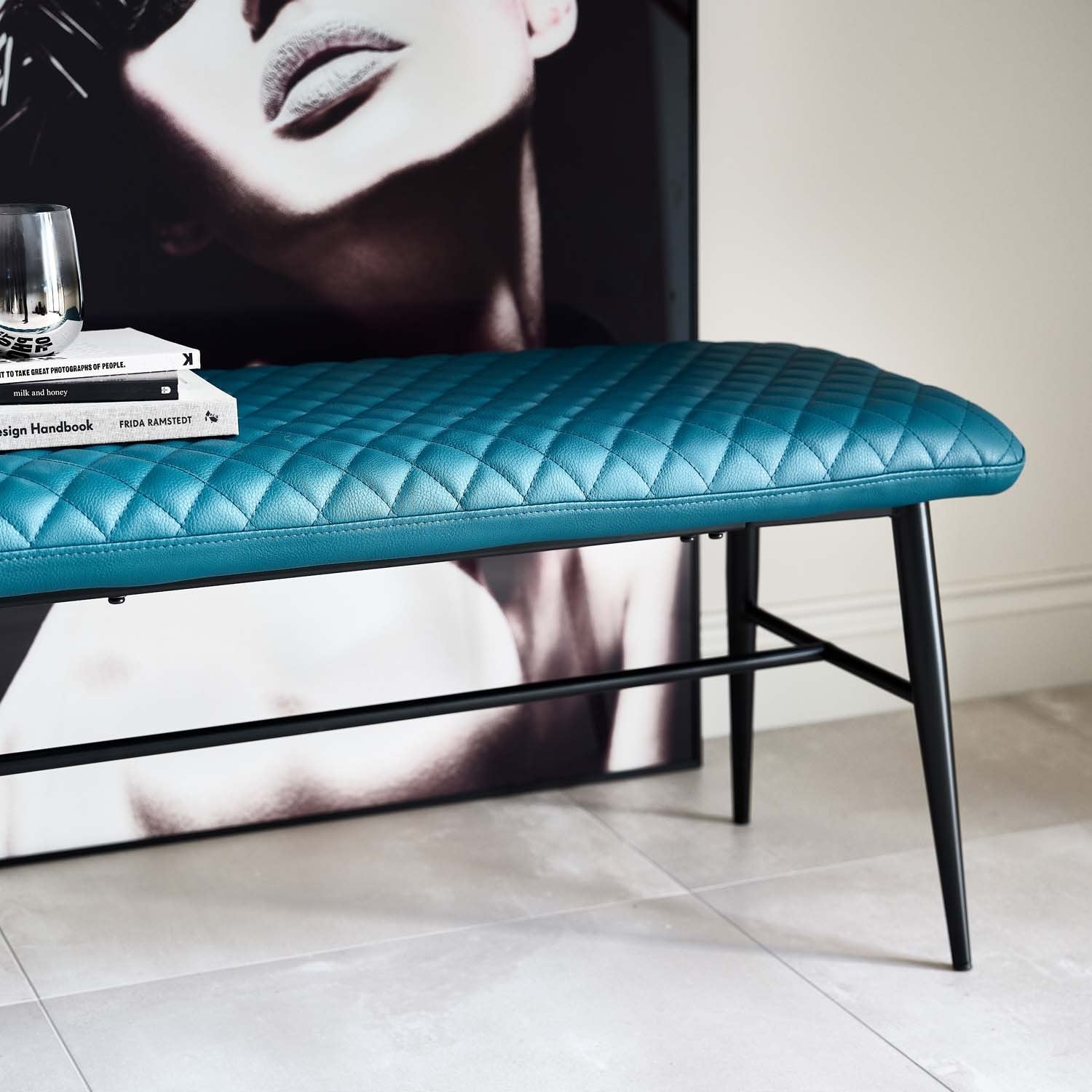 Ripley Flat Bench - Teal