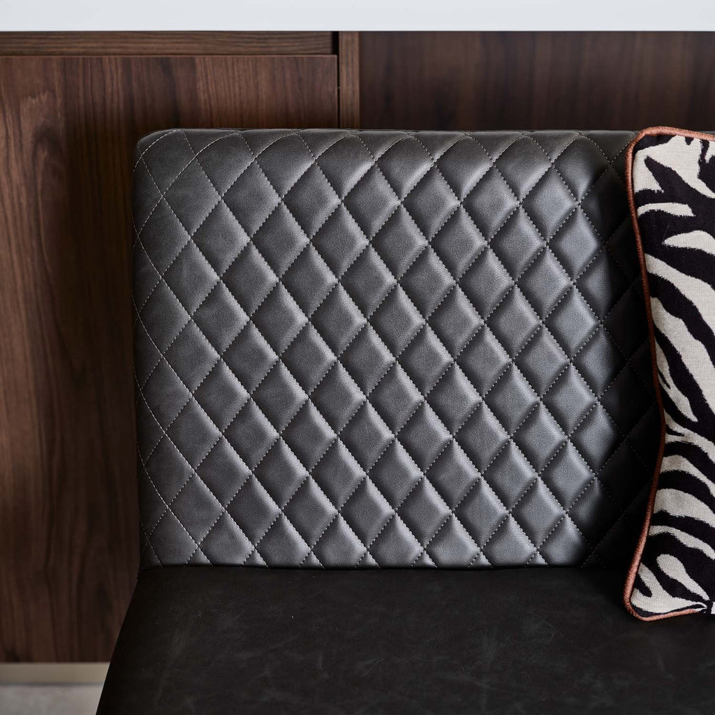 Ripley Corner Bench Left Hand Facing - Grey