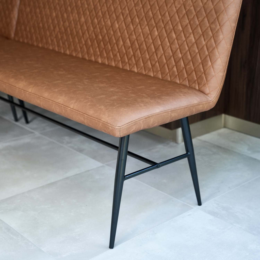 Ripley Corner Bench Left Hand Facing - Tan