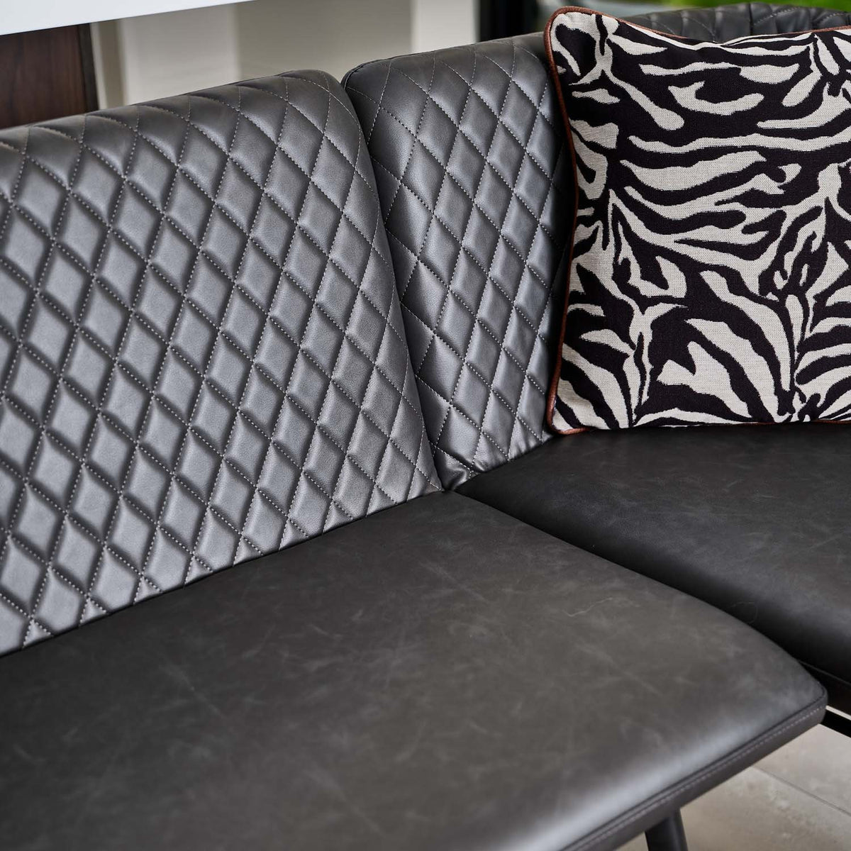 Ripley Corner Bench Right Hand Facing - Grey