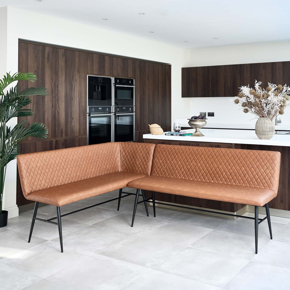 Ripley Corner Bench Right Hand Facing - Tan