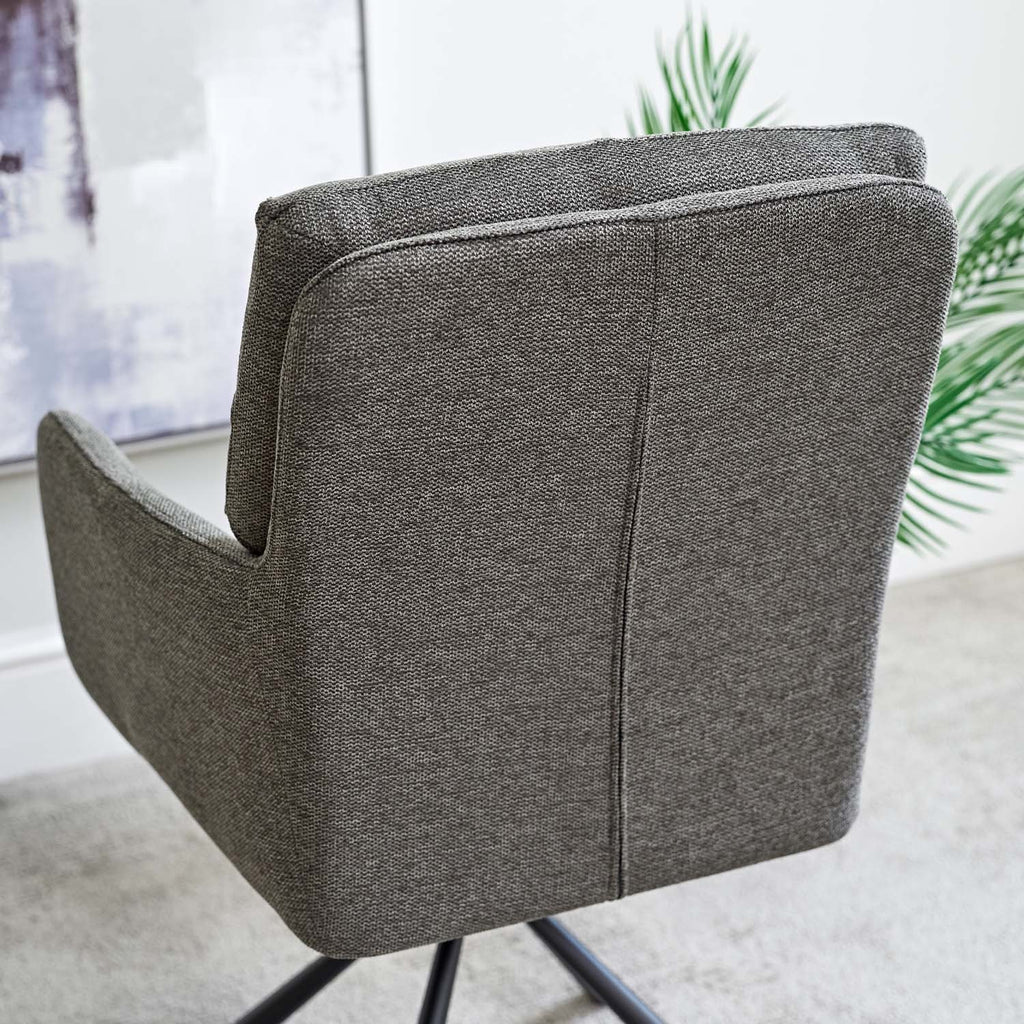 Parma Grey Dining Chair - Pocket Sprung (Set of 2)
