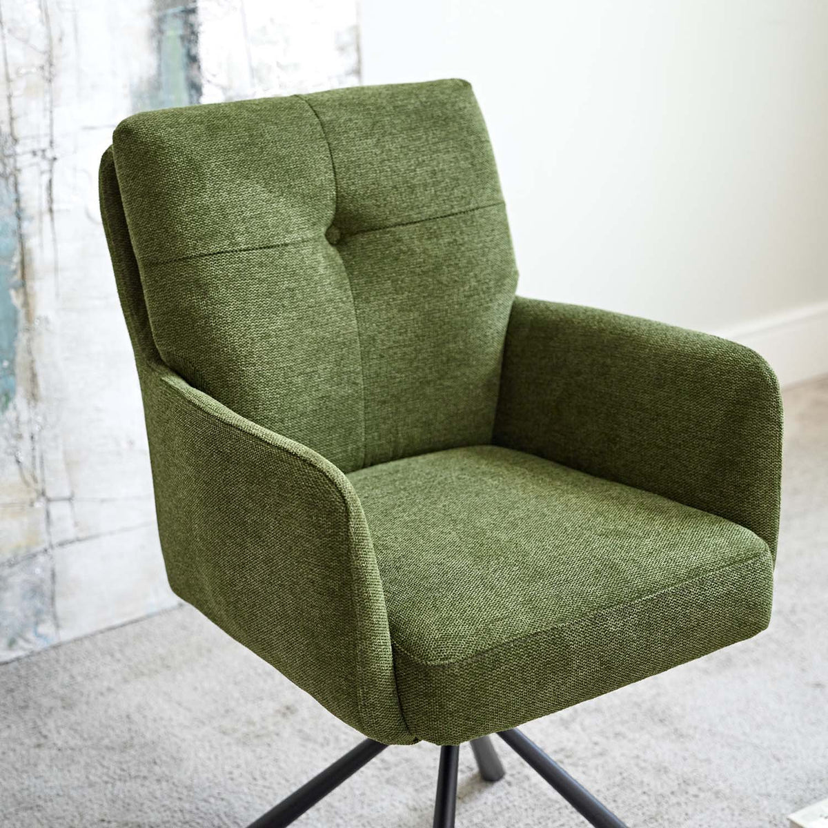Parma Dark Green Dining Chair - Pocket Sprung (Set of 2)