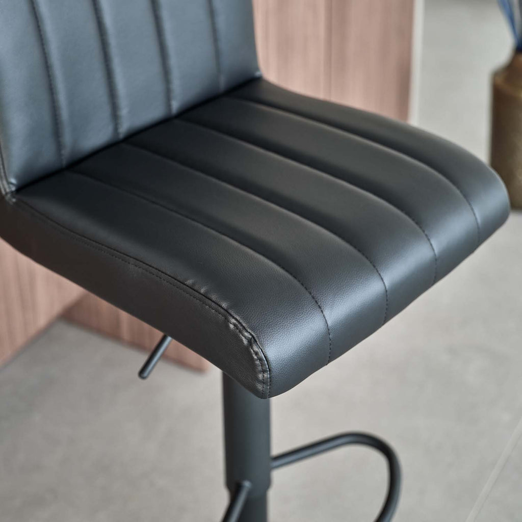 George Bar Stool in Black