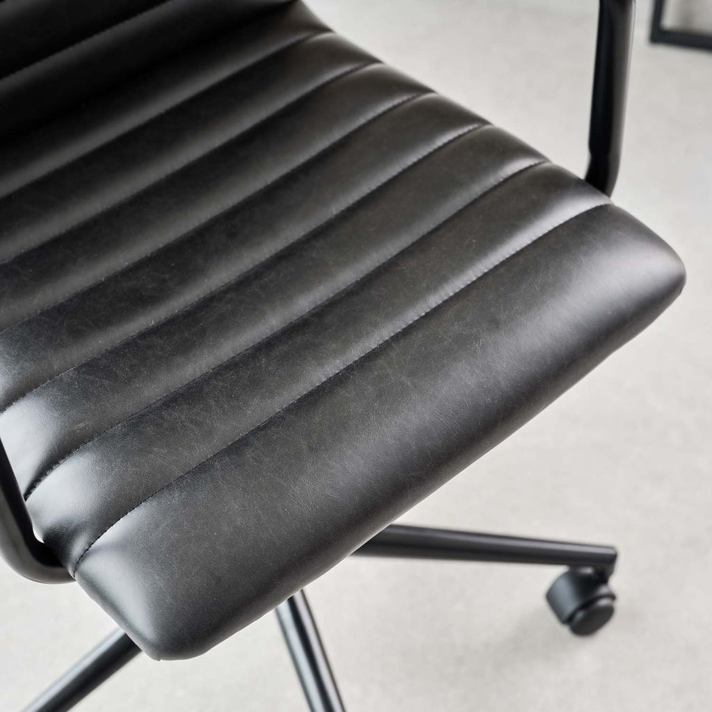 Trend Adjustable Desk Chair - Black