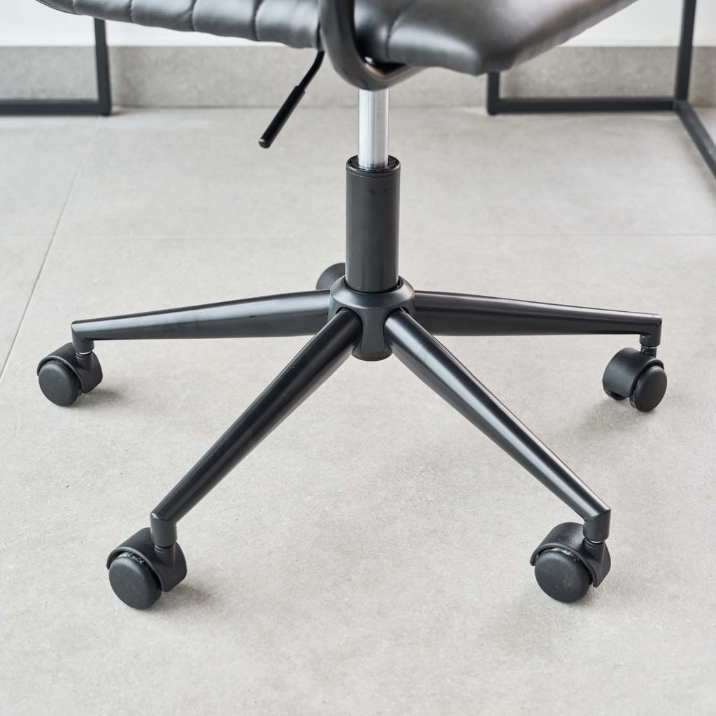 Trend Adjustable Desk Chair - Black