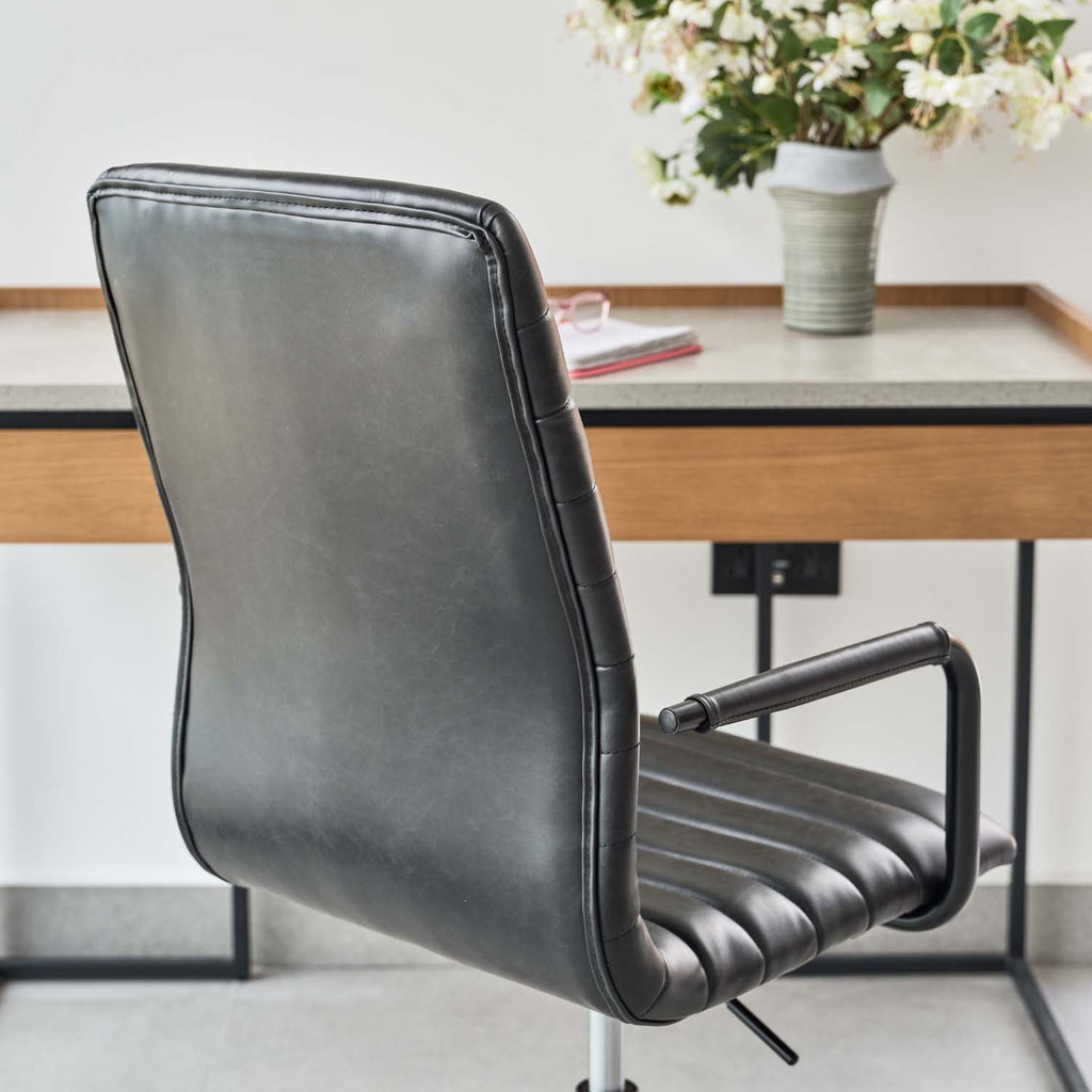 Trend Adjustable Desk Chair - Black