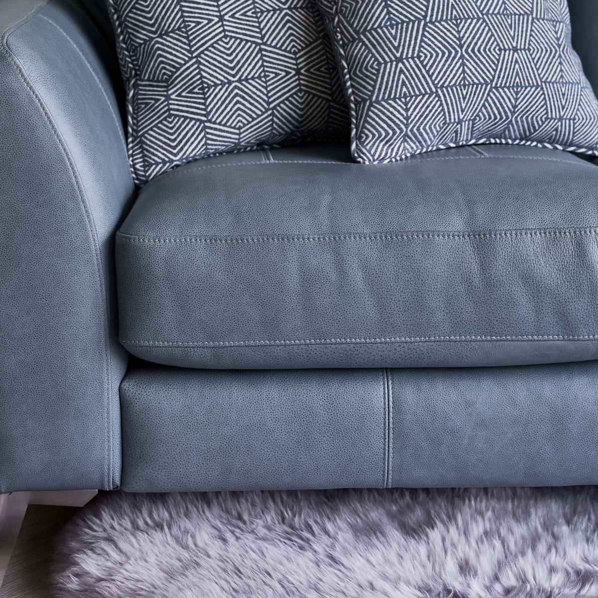 Flynn 2 Seater Sofa in Leather