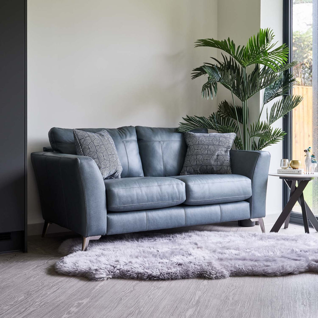 Flynn 2 Seater Sofa in Leather