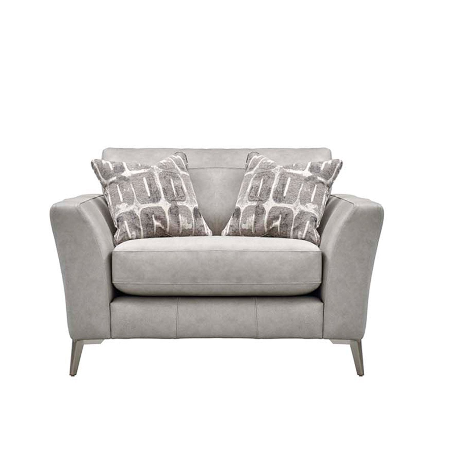 Flynn Cuddler Sofa in Leather