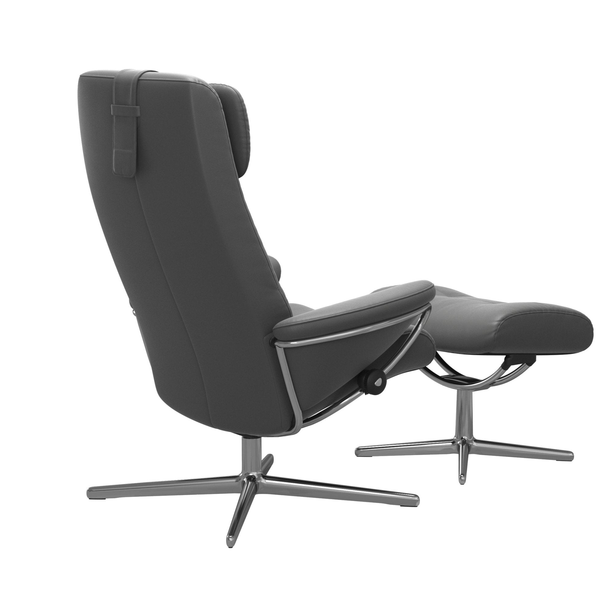 Stressless Berlin High Back Recliner with Cross Base