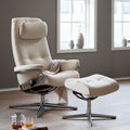 Stressless Berlin High Back Recliner with Cross Base