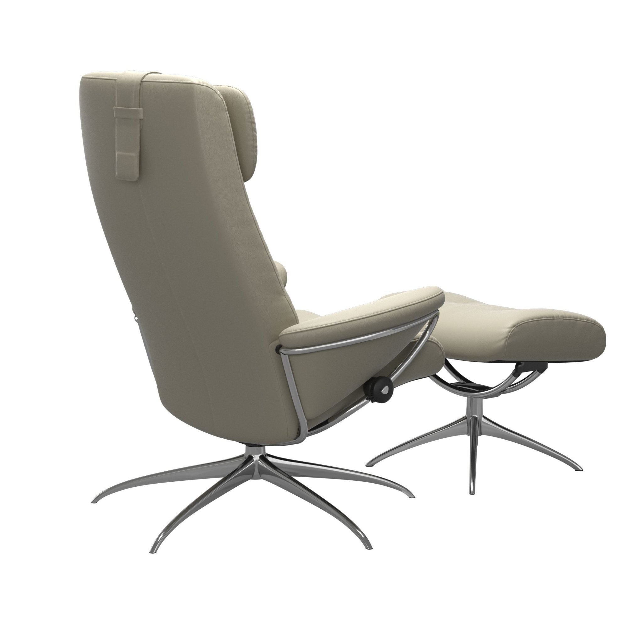 Stressless Berlin High Back Recliner with Star Base