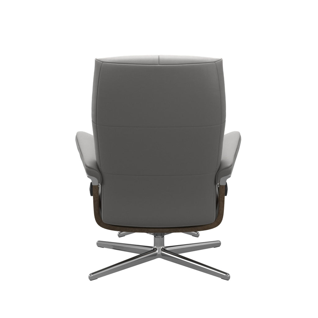 Stressless David Recliner with Cross Base and Footstool