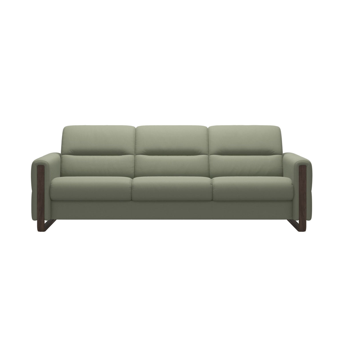 Stressless Fiona 3 Seater Sofa Wood Arms