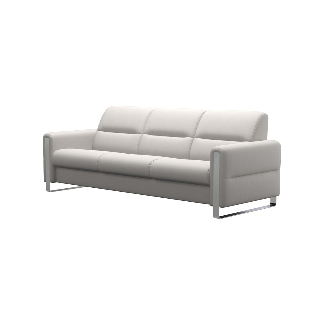 Stressless Fiona 3 Seater Sofa Steel Arms
