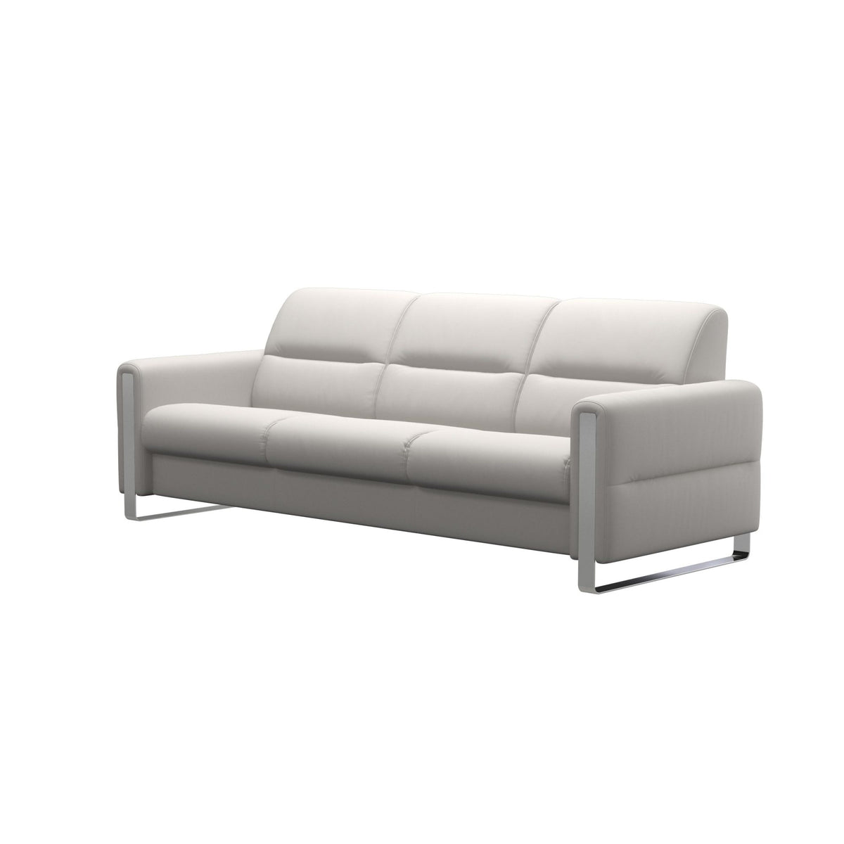 Stressless Fiona 3 Seater Sofa Steel Arms
