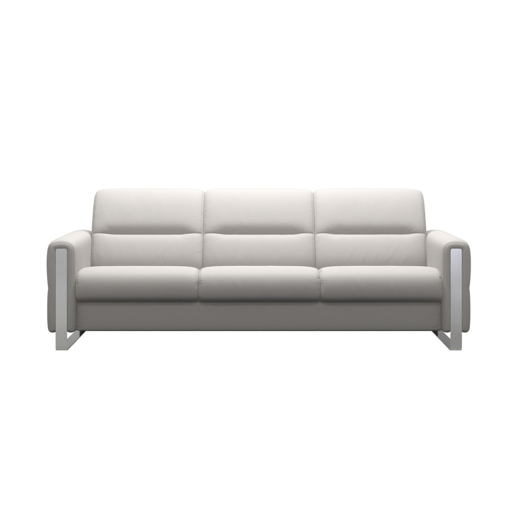 Stressless Fiona 3 Seater Sofa Wood Arms