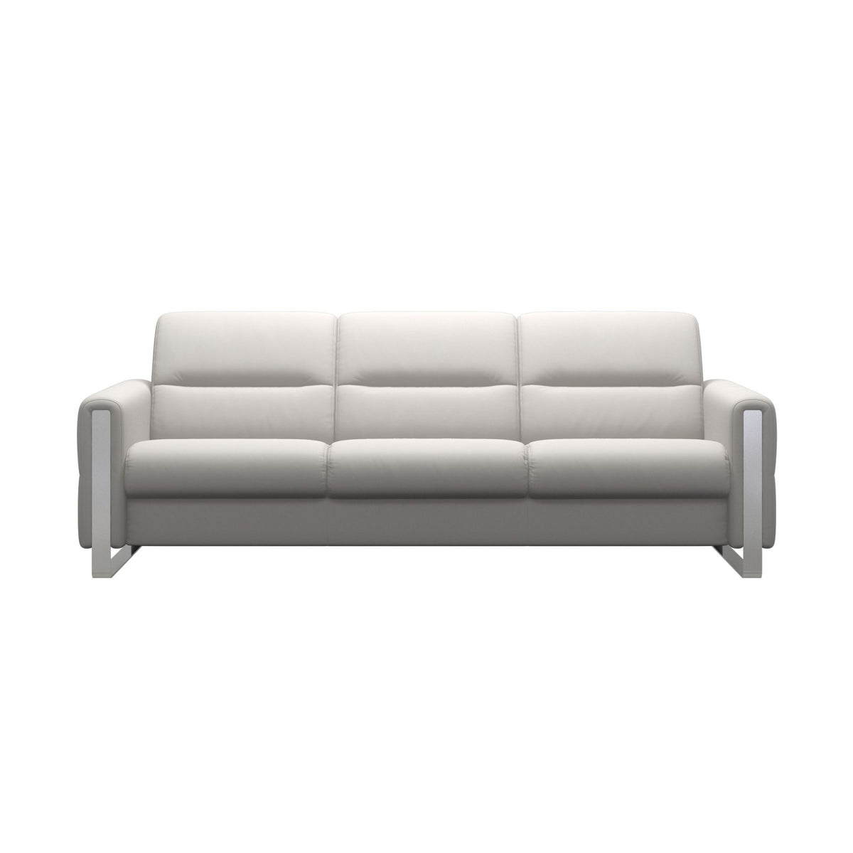 Stressless Fiona 3 Seater Sofa Steel Arms