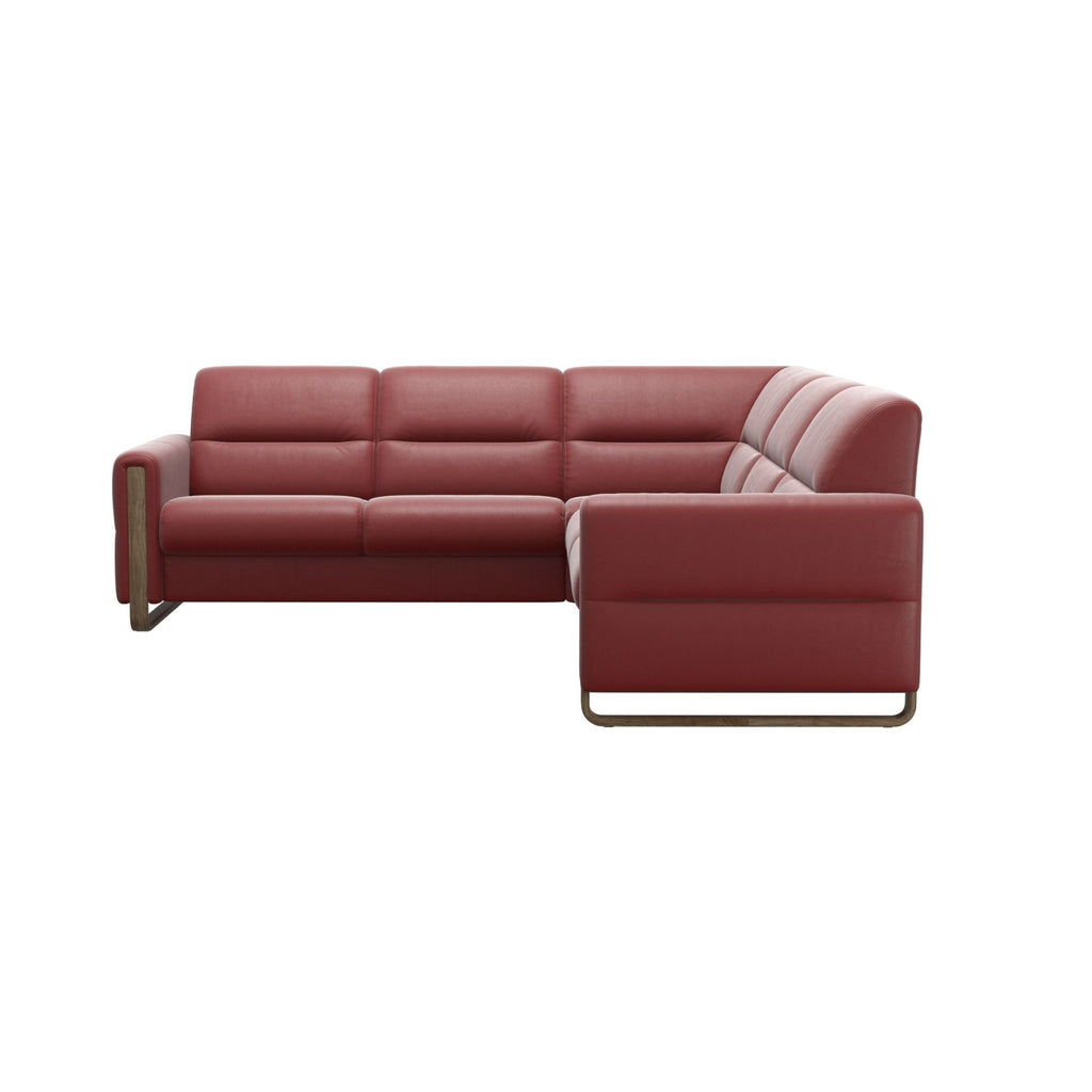 Stressless Fiona 2x2 Seater Corner Sofa Wood Arms