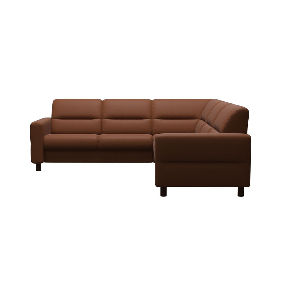 Stressless Fiona 2x2 Seater Corner Sofa Wood Arms