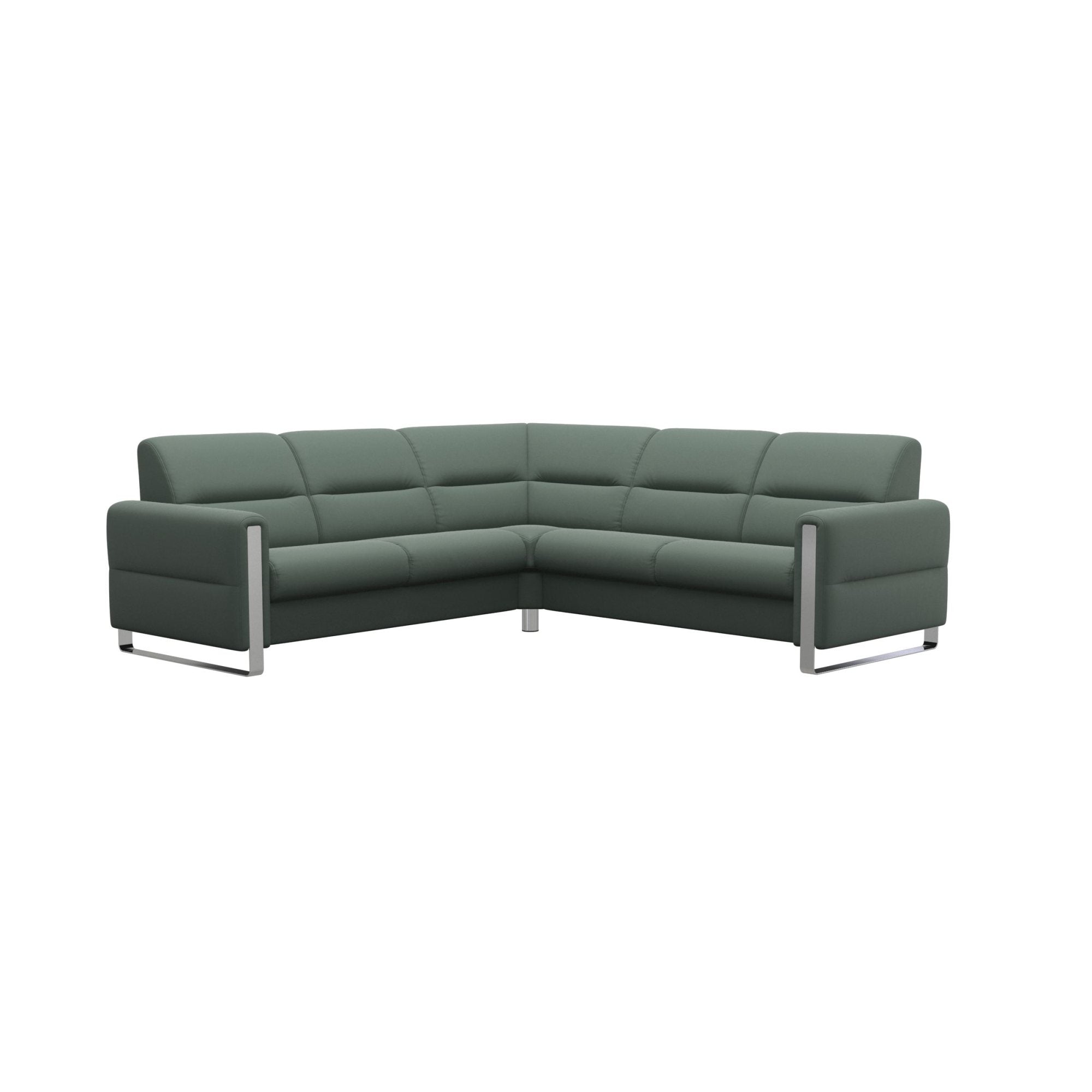 Stressless Fiona 2x2 Seater Corner Sofa Wood Arms