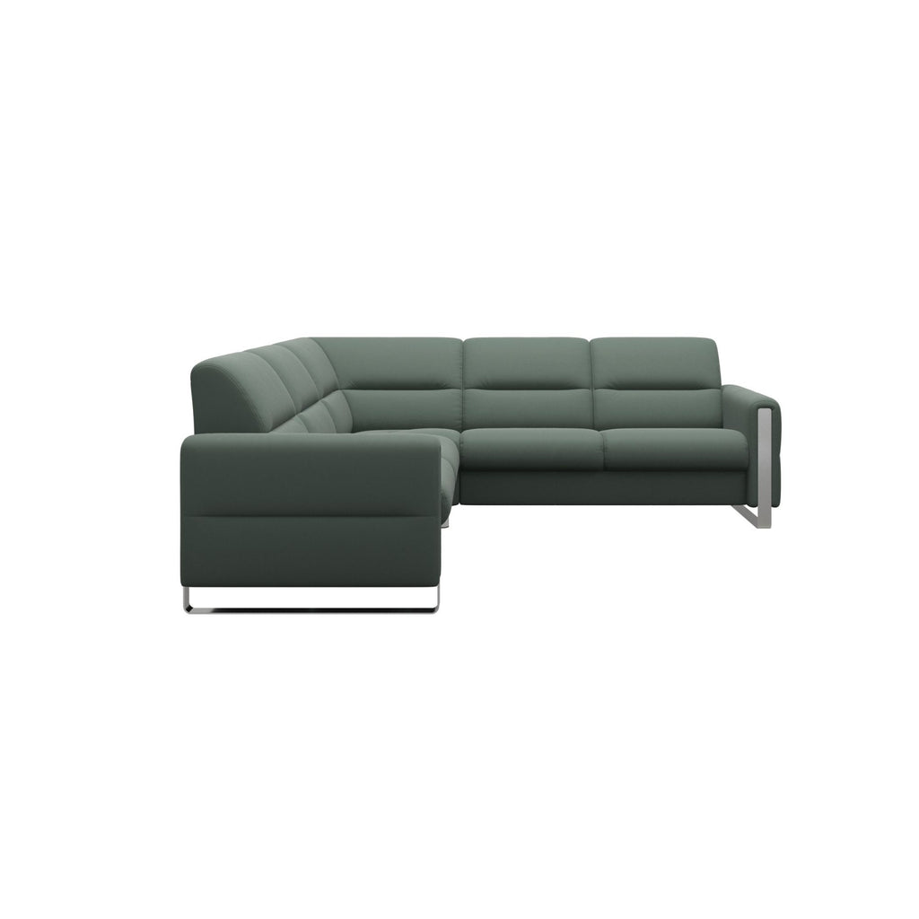 Stressless Fiona 2x2 Seater Corner Sofa Wood Arms