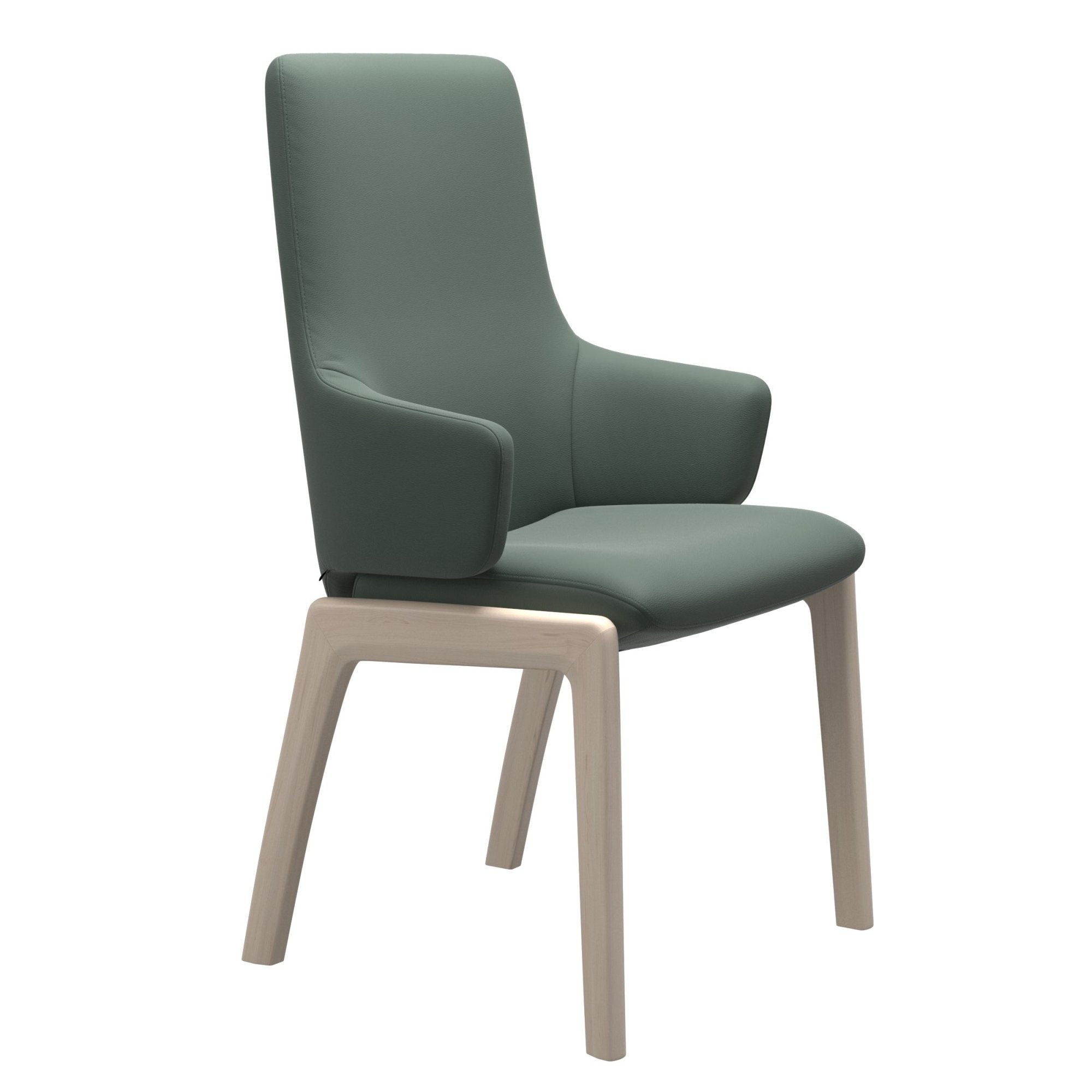 Stressless Laurel High Back Dining Chair with Traditional Base